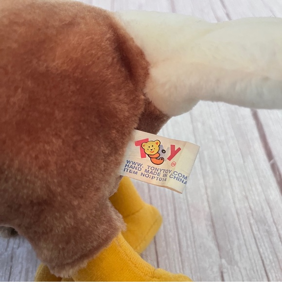 Harley Davidson Plush Stuffy Bald Eagle TonyToy Tags Vtg Bird Toy Like New Soft - Picture 8 of 11